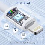 MFi Certified USB-C to Lightning Cable 3-Pack