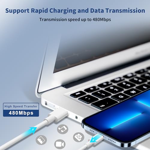 MFi Certified USB-C to Lightning Cable 3-Pack