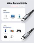 SUNGUY USB-C to Micro USB Charging Cable 0.3M
