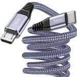 USB-C to Micro USB Nylon Braided Charging Cable