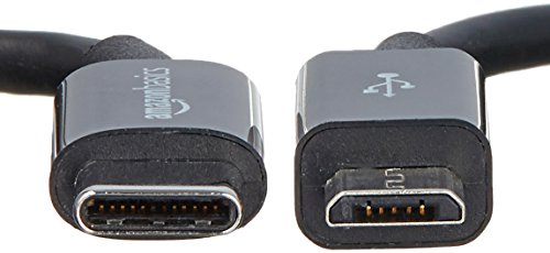 Amazon Basics USB-C to Micro USB Cable, 0.9m