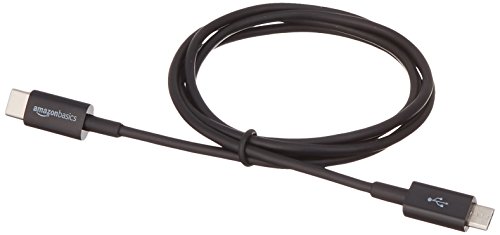 Amazon Basics USB-C to Micro USB Cable, 0.9m