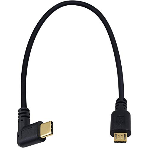 Duttek 90° USB-C to Micro USB Cable (25cm)