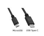 Fast Charging USB-C to Micro USB Adapter Cable