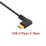 90-Degree Micro USB to Type-C Adapter Converter
