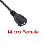 90-Degree Micro USB to Type-C Adapter Converter