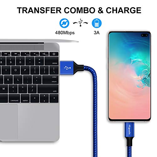 3ft Fast Charging USB-C Cable - 2 Pack