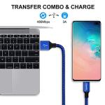 3ft Fast Charging USB-C Cable - 2 Pack