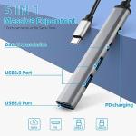 AXFEE 5-in-1 USB-C Multiport Hub Adapter