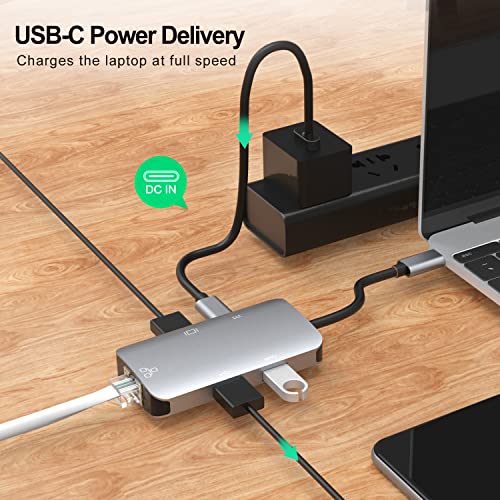 5-in-1 USB-C Hub Adapter with 4K HDMI