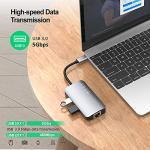 5-in-1 USB-C Hub Adapter with 4K HDMI