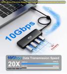 5-in-1 USB-C Hub with 40cm Cable