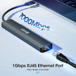 RealPlus 7-in-1 USB-C Hub with Ethernet and HDMI