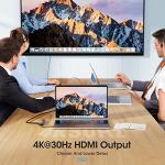 RealPlus 7-in-1 USB-C Hub with Ethernet and HDMI