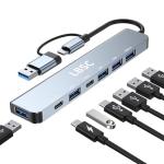 7-in-1 USB-C Multiport Hub for Laptop & Console