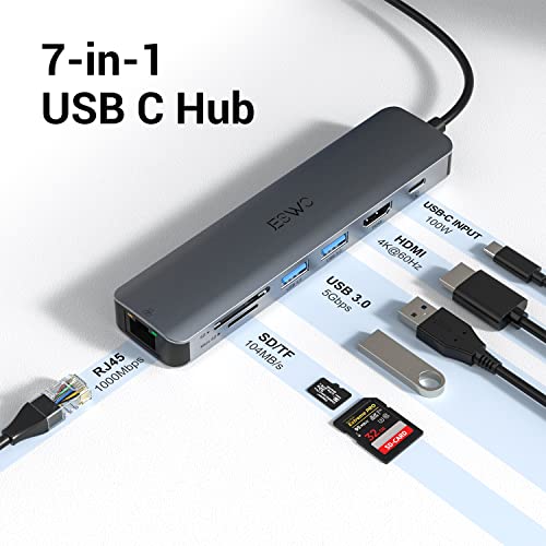 7-in-1 USB-C Hub with 4K HDMI Output