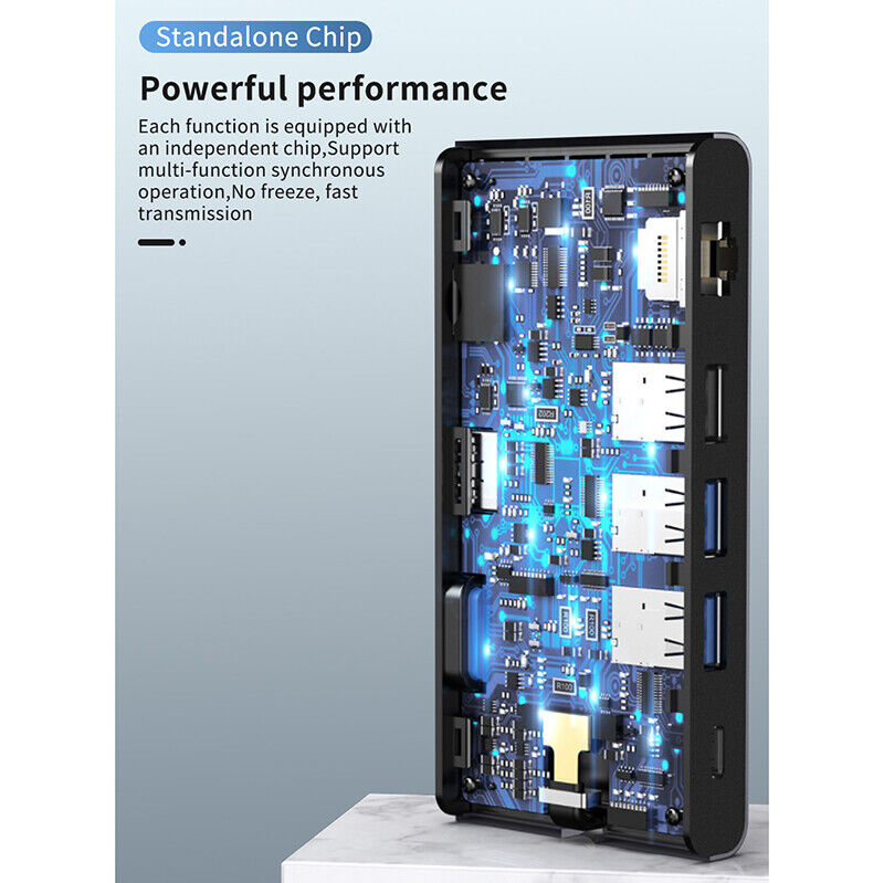 9-in-1 USB-C Hub for Macbook Pro/Air