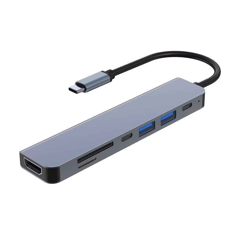 7-in-1 Multiport USB-C Hub with 4K HDMI