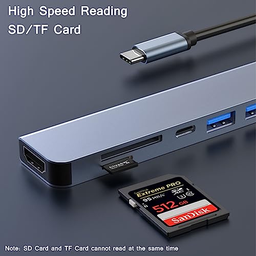 7-in-1 Multiport USB-C Hub with 4K HDMI