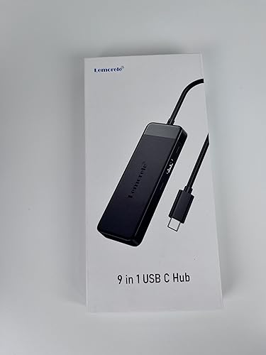 9-in-1 USB-C Hub with 4K HDMI and Ports