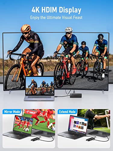 Lemorele 10-in-1 USB-C Multiport Hub Adapter