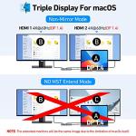 Selor 9-in-1 USB-C Dual HDMI Docking Station