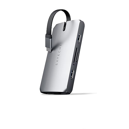 SATECHI 9-in-1 USB-C Multiport Adapter - Space Gray