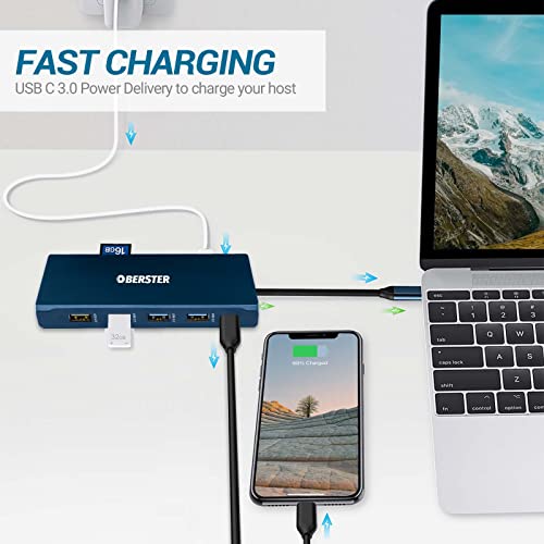 12-in-1 USB-C Docking Station with Dual HDMI