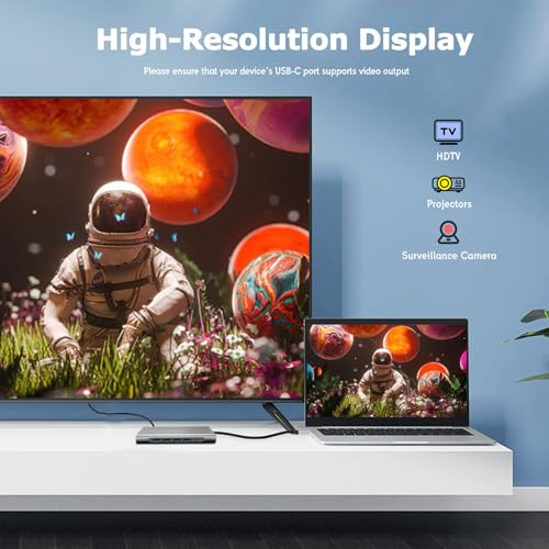 12-in-1 USB-C Hub with Wireless Charging