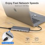 14-in-1 USB-C Docking Station with Dual HDMI