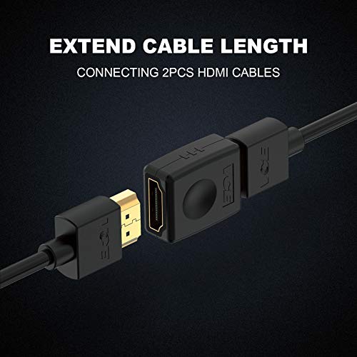 VCE 4K HDMI Female Coupler Adapter 2-Pack