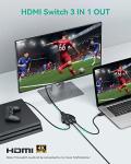 GANA 3-Port Gold Plated HDMI Switcher 1080p