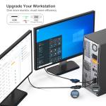 Gold-Plated HDMI to VGA Adapter, Male-Female