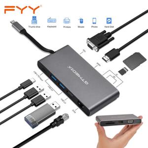 Multiport Type-C Adapter for PC/Macbook