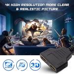 CHILTINA 1080P HDMI Splitter Adapter for Dual TVs
