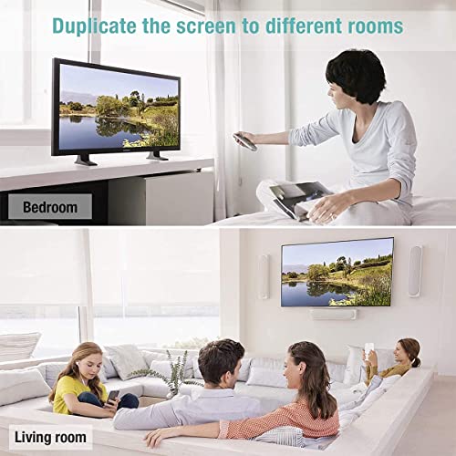 CHILTINA 1080P HDMI Splitter Adapter for Dual TVs