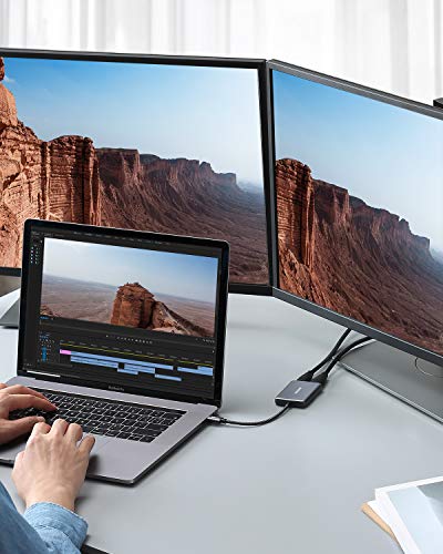 Anker USB-C Dual HDMI Adapter, Supports 4K Output