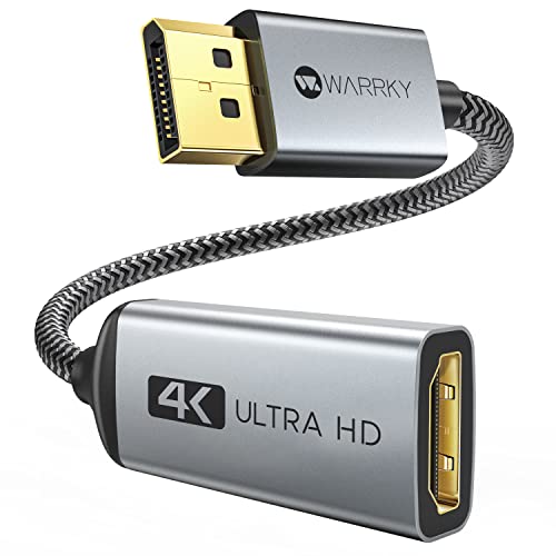 WARRKY 4K DisplayPort to HDMI Adapter 1440P