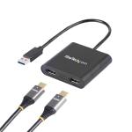 Dual HDMI Adapter for USB 3.0 Devices
