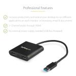 Dual HDMI Adapter for USB 3.0 Devices