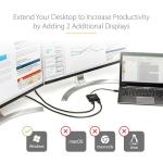 Dual HDMI Adapter for USB 3.0 Devices