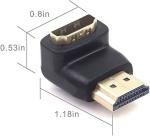 VCE 90° and 270° HDMI Adapter Pair