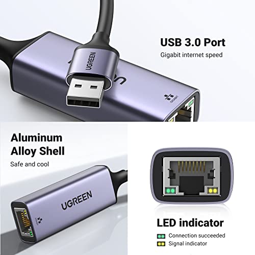 UGREEN USB 3.0 Gigabit Ethernet Adapter RJ45