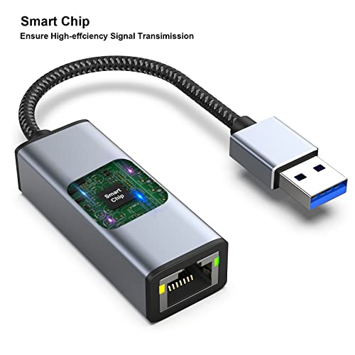 USB-C Gigabit Ethernet Adapter for Mac & PC