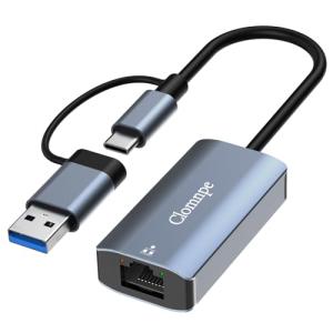 USB-C to 1000Mbps Ethernet Adapter for Devices