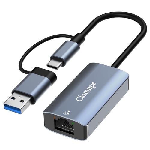 USB-C to 1000Mbps Ethernet Adapter for Devices