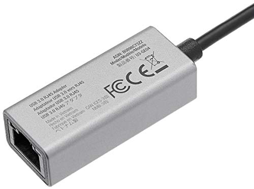 Compact USB-C Ethernet Adapter - Gigabit, Plug & Play