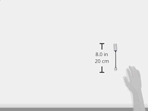 Compact USB-C Ethernet Adapter - Gigabit, Plug & Play