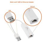 USB-C Ethernet Adapter for Laptops and PCs
