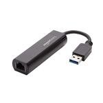 Amazon Basics USB-C Gigabit Ethernet Adapter, Black